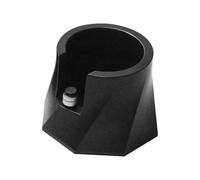 Wrtysully Base de Apisonamiento en Espiral Negra, Base de Almacenamiento con Manija para Máquina de Espresso, Ajustable, Base Antideslizante