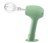 Wrtysully Batidora de Alimentos Eléctrica Portátil Inalámbrica, Batidora Automática para Masa, Huevos, Repostería, Crema, Herramienta de Cocina, Color Verde.