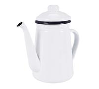 Wrtysully Cafetera de Esmalte de Alto de 1.1L Verter sobre Leche Jarra de Agua Jarra Tetera Hervidor para Estufa de Gas y Cocina de InduccióN