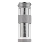 Wrtysully Cafetera Helada Portátil Hermética para Preparación en Frío, Infusor de Té, Hervidor de Café para Preparación en Frío de 800ml, Jarra de Vidrio para Elaboración de Cerveza