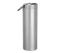 Wrtysully Caja de Palillos Multifuncional de Aleación de Titanio Botella de Aleación de Titanio Caja de Almacenamiento de Viaje Herramientas para Exteriores