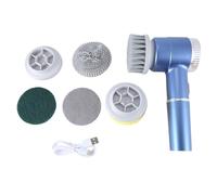 Wrtysully Cepillo Eléctrico para Ollas, Cepillo de Limpieza Recargable para Lavavajillas, Cepillo Portátil Inalámbrico de Mano, Cepillo para Lavar Ollas de Cocina