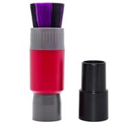 Wrtysully Cepillo para Polvo Sin Rastro con Adaptador de 1-1/4 Pulgadas A 1-3/8 Pulgadas, Cepillo para Polvo Autolimpiante para Removedor de Polvo de Pantallas de Teclados