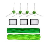 Wrtysully Cepillos para MúLtiples Superficies Filtros HEPA Cepillos de Barrido de Bordes Piezas de Repuesto para I7 I7 + E5 E6