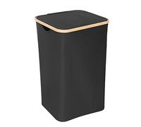 Wrtysully Cesto de Ropa Sucia con Tapa, Cesto de Ropa Sucia Negro con Bolsa de Ropa ExtraíBle, Clasificador de Ropa para Cuarto de BañO y Dormitorio