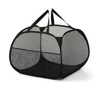 Wrtysully Cesto para la Colada Emergente de Plegable con Asas Fuertes, Cesto para Ropa Que Se Abre con Bolsillos Laterales, Cestas de Almacenamiento-A