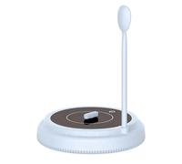 Wrtysully Coctelera de Leche Magnética Recargable, Licuadora de Café Eléctrica, Coctelera de Leche para Bebés, Decantador de Vino Inteligente (Azul)