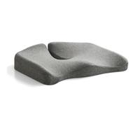 Wrtysully Cojín de Espuma Viscoelástica para Silla de Oficina, Cojín para Asiento de Automóvil, Almohada Ortopédica para Glúteos, Coxis, Alivio del Dolor de Espalda