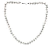 Wrtysully Collar de Perla con de Metal