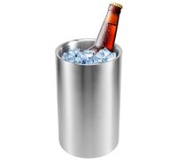 Wrtysully Cubeta para Enfriador de Vino Aislada con Aireador de Vino Mantiene el Vino Frío Durante Horas | Enfriador de de Vino de Acero Inoxidable Libre de Sudor/Cubo de Champán