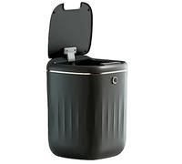 Wrtysully Cubo de Basura Inteligente de 20 L, AutomáTico, Resistente Al Agua, para Residuos EléCtricos, Cocina, BañO, Inodoro, Sensor AutomáTico, Cubo de Basura, Color Negro