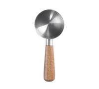 Wrtysully Cuchara Medidora de Café, Cuchara Medidora de Acero Inoxidable con de Madera para Café, Té y Más para la Cocina y el Hogar