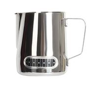 Wrtysully de Flores de Acero Inoxidable, de Espuma de Leche Elegante, Tanque de Flores de Café, Maceta de Flores de Boca Puntiaguda