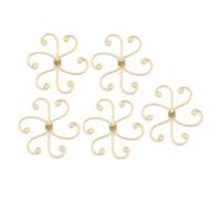 Wrtysully de Soporte para Plantas Monstera de 5 Piezas, Soportes de Tallo con Gancho para un Crecimiento Saludable, Estabilizador para Hojas y Caparazones de Tortuga