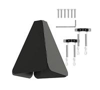 Wrtysully Deflector de Ardilla Antioxidante Plegable Colgante Aleta de Ardilla Envoltura Alrededor de Deflectores a Prueba de Ardilla DecoracióN de JardíN al Aire Libre