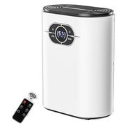 Wrtysully Deshumidificador de 1200ML Absorbentes de Humedad Secador de Aire Deshumidificador de Aire Silencioso para el Hogar SóTano Dormitorio BañO Enchufe de la UE