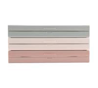 Wrtysully Dispensador de Envoltura de PláStico de 3 Piezas, Organizador de Almacenamiento de PelíCula Adhesiva para Envoltura de Alimentos, Papel de Aluminio para Cocina/Papel Encerado