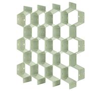 Wrtysully Divisor de CajóN Organizador 8 Piezas DIY Rejilla de PláStico Divisor de CajóN de Panal