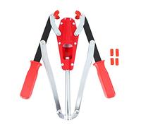 Wrtysully Doble Buje de la Botella de Vino de la Mano Corker de la Mano con el Corcho de 2 Manijas para la Elaboración de Vino Homebrew