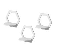 Wrtysully Estante de Pared de 6 Lados, de Pared Sin Perforaciones, Dormitorio, BalcóN, Mesita de Noche, DecoracióN de Pared para el Hogar.