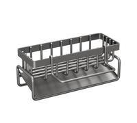 Wrtysully Estante para de Cocina, Soporte para Esponja para Organizador de de Cocina, Organizador de Esponja, Soporte para Esponja para Platos para BañO Gris