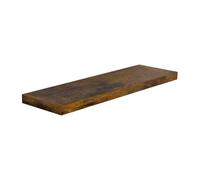 Wrtysully Estantes Flotantes Modernos de 0,98 Pulgadas de Grosor para Pared, Estantes Anchos para Cocina, Sala de Estar, Estante de Madera Rústico