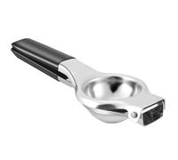Wrtysully Exprimidor de Limón: Exprimidor Manual de Limón de Acero Inoxidable, Exprimidor de y Limón de Prensa con Manejar de Silicona de Alta Resistencia