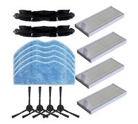 Wrtysully Filtro de Cepillo Lateral Principal HEPA PañO de Mopa para 360 S8 /S8 Plus Robot Aspirador Repuestos Accesorios