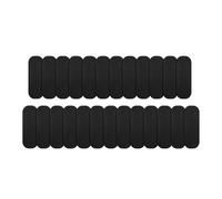 Wrtysully Filtro de Ventilador de Techo de 25 Piezas, Filtro de Aire para Ventilador de Techo Filtro de Aire Universal Sin Perfume para Ventilador de Techo Easy Stick, Filtro de Aire