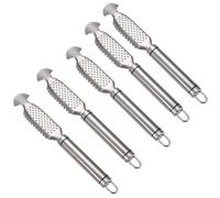 Wrtysully Herramienta para Raspar Escamas de Pescado, Kit de Limpieza de Escamas de Pescado Multiusos, Removedor de Escamas de Pescado para el Mercado Doméstico y el Restaurante