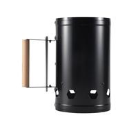 Wrtysully Herramientas de Barbacoa Barriles de Encendido de CarbóN de Punto RáPido Encendido de Estufa de CarbóN Herramientas de Barbacoa Al Aire Libre Arrancador de Chimenea de Bambú
