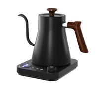 Wrtysully Hervidor de Cuello de Cisne con Control de Temperatura Inteligente, 1200 W, Calentamiento Rápido, Revestimiento de Acero Inoxidable 304, 900 Ml, Enchufe de la UE