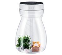 Wrtysully Humidificador De Niebla Fresco Purificador De Aire De Dormitorio De Oficina Humidificador De Aire Kawaii De Carga USB con Luz Led Botella Hidratante De Aire ()