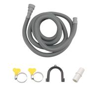 Wrtysully Juego de ExtensióN de Manguera de DesagüE Manguera de Lavadora Universal de 10 Pies, Incluye Conector de Manguera Soporte y Abrazaderas de Manguera Mangueras de Drenaje