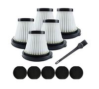Wrtysully Juego de Filtros Hepa para DX115 DX115S DX115C Aspiradora PortáTil Repuestos