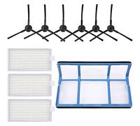 Wrtysully Juego de Piezas de Repuesto Cepillo Lateral Filtro para V3 V3S V5 V5S V5S Pro Aspiradora Robot Accesorios