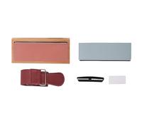 Wrtysully Kit de Piedra de Afilar Cuchillos Afilador de Piedra de Afilar de 4 Lados, Premium 400/1000 3000/8000 Grit Wet Stone Set, Water Stone