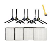 Wrtysully Kits de Accesorios de Repuesto de Filtro de Cepillo Lateral para Aspiradora V8 V8S Plus X750 X800 X785 V80 MAX