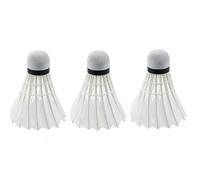 Wrtysully LED Badminton Volante Iluminado en Noche Oscura (Paquete de 3) (Rojo)
