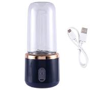 Wrtysully Licuadora PortáTil Mini, Licuadora de Jugos, Batidora Personal USB con una de Batido de Jugo, Licuadora PortáTil de 400 Ml