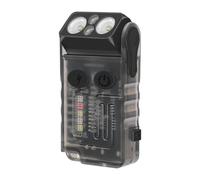 Wrtysully Linterna de V20 1000 Lúmenes USB Recargable con Clip Luz COB Roja Cálida Azul Linterna Magnética de 13 Modos