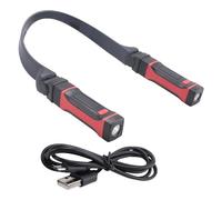 Wrtysully Luz de Cuello Desmontable Recargable, Luz de Trabajo LED con Base MagnéTica, Luz MecáNica Manos, Alrededor del Cuello