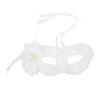 Wrtysully Mascara Veneciana Diseno de Pluma Flores para Fiesta Baile Ball ()
