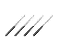 Wrtysully Mástiles de Bandera Telescópicos de Mano, Mástil de Bandera Guía Portátil Extensible de Acero Inoxidable para Guías Turísticos, Puntero para Profesores D