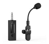 Wrtysully MicróFono de Cabeza InaláMbrico 2.4G Auricular para Amplificador de Voz Altavoz GrabacióN de Video, GrabacióN de Entrevistas, EnseñAnza de Video