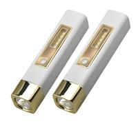 Wrtysully Mini Linterna MultifuncióN De Luz Fuerte, Linterna De Emergencia, Banco De EnergíA, Linterna De Carga USB, IluminacióN PortáTil, B