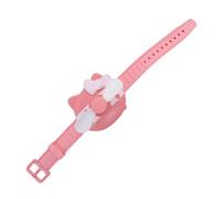 Wrtysully Mini Ventilador, Diseño de Reloj para Niños, Ventilador Portátil, Viento Fuerte, Suave y Seguro, Ventilación USB Recargable C