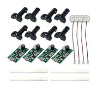 Wrtysully Módulo Humidificador Conmutable de 5 V CC, 4 Piezas, Placa de Control de Atomización, Microinterfaz de Atomizador Ultrasónico DIY