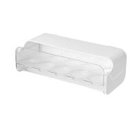 Wrtysully Montado en la Pared Estante del Huevo 10 Rejillas Refrigerador Puerta Lateral Tipo de Cajón Rejillas de Huevo Organizador Colgando Titular de Huevo Caja de Almacenamiento