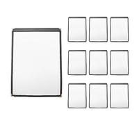Wrtysully Paquete de 10 Cubiertas de Menú-Una PáGina, 2, Se Adapta una Papel de 8,5 X 11 Pulgadas-Cubiertas de Menú de Restaurante